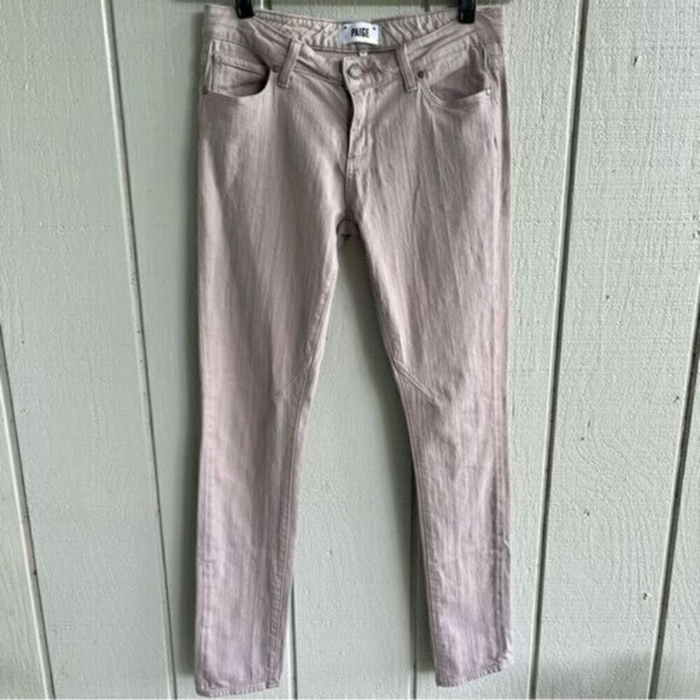Paige Troy Boy Boyfriend‎ Skinny Jeans in Lavender Size 26